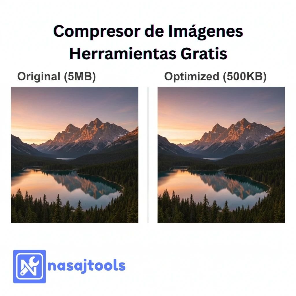 Comparativa de calidad usando el compresor de imágenes online.
