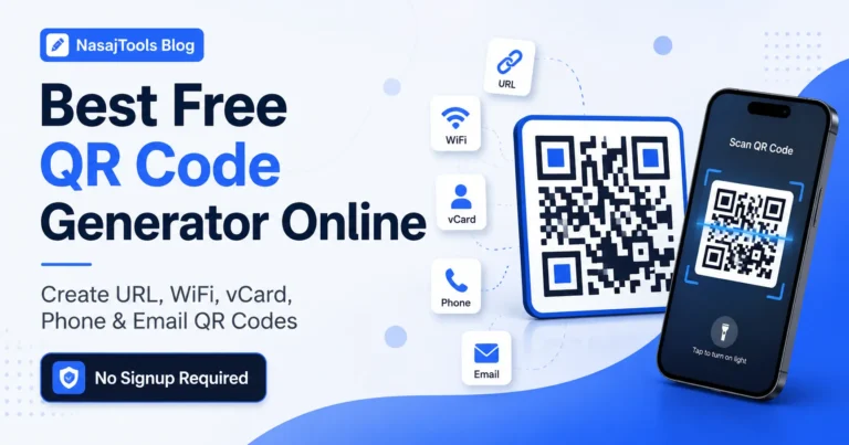 Best free QR code generator online for URL WiFi and vCard QR codes